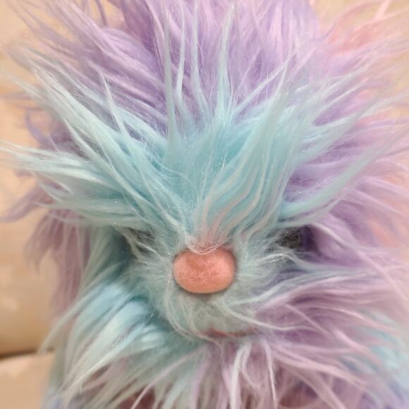 Pastel Bunny Long Hair Build-A-Bear Workshop BAB Easter Plush Stuffed Animal - Picture 2 of 5